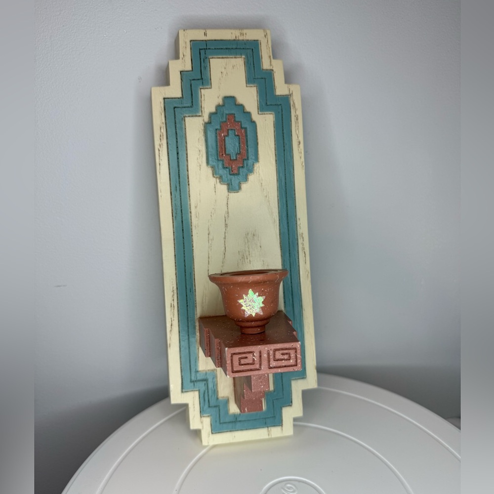 Vintage Burwood Western Candle Holder